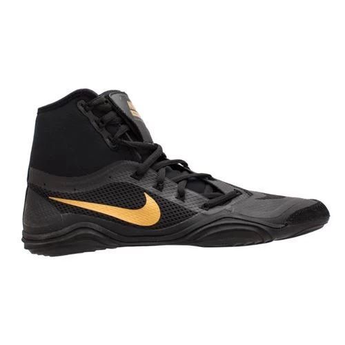 Nike Hypersweep Wrestling Shoes - Black/Gold - MMA Factory 3 Nike Hypersweep Wrestling Shoes - Black/Gold - MMA Factory
