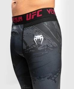UFC Venum Fight Week 2.0 Men's Performance Tights - MMA Factory -Boxing Equipment Store 60144013f856027b500d5cf79deaaf4329fe809f spats fightweeks 2.0 black 14 1