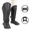 Shinobi Breaker Shinguards - MMA Factory 1 Shinobi Breaker Shinguards - MMA Factory -Boxing Equipment Store Black 4