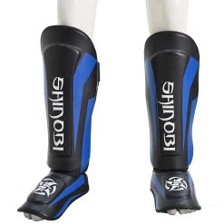 Shinobi Breaker Shinguards - MMA Factory 33 Shinobi Breaker Shinguards - MMA Factory -Boxing Equipment Store Blue Black