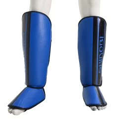 Shinobi Striker Shinguards - MMA Factory -Boxing Equipment Store Navy Black 2
