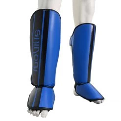 Shinobi Striker Shinguards - MMA Factory -Boxing Equipment Store Navy Black