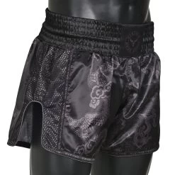Viking Ryu Muay Thai Shorts - MMA Factory 29 Viking Ryu Muay Thai Shorts - MMA Factory -Boxing Equipment Store Ryu Black Black 6 1000