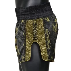 Viking Ryu Muay Thai Shorts - MMA Factory 26 Viking Ryu Muay Thai Shorts - MMA Factory -Boxing Equipment Store Ryu Black Gold 4 1000