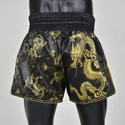 Viking Ryu Muay Thai Shorts - MMA Factory 25 Viking Ryu Muay Thai Shorts - MMA Factory -Boxing Equipment Store Ryu Black Gold 5 1000