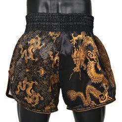 Viking Ryu Muay Thai Shorts - MMA Factory 38 Viking Ryu Muay Thai Shorts - MMA Factory -Boxing Equipment Store Ryu Bronze Black 4 1000