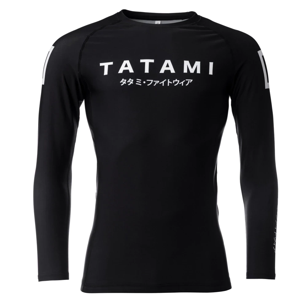 Tatami Katakana Rashguard - Long Sleeve - MMA Factory 3 Tatami Katakana Rashguard - Long Sleeve - MMA Factory