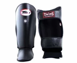 Twins Heavy Duty Shin Guard - SGL2 - MMA Factory 7 Twins Heavy Duty Shin Guard - SGL2 - MMA Factory -Boxing Equipment Store Twins Shin Guards SGL2 Image 2 Black Kicking Martial Arts Muay Thai MMA by Twins Special 87531 58294
