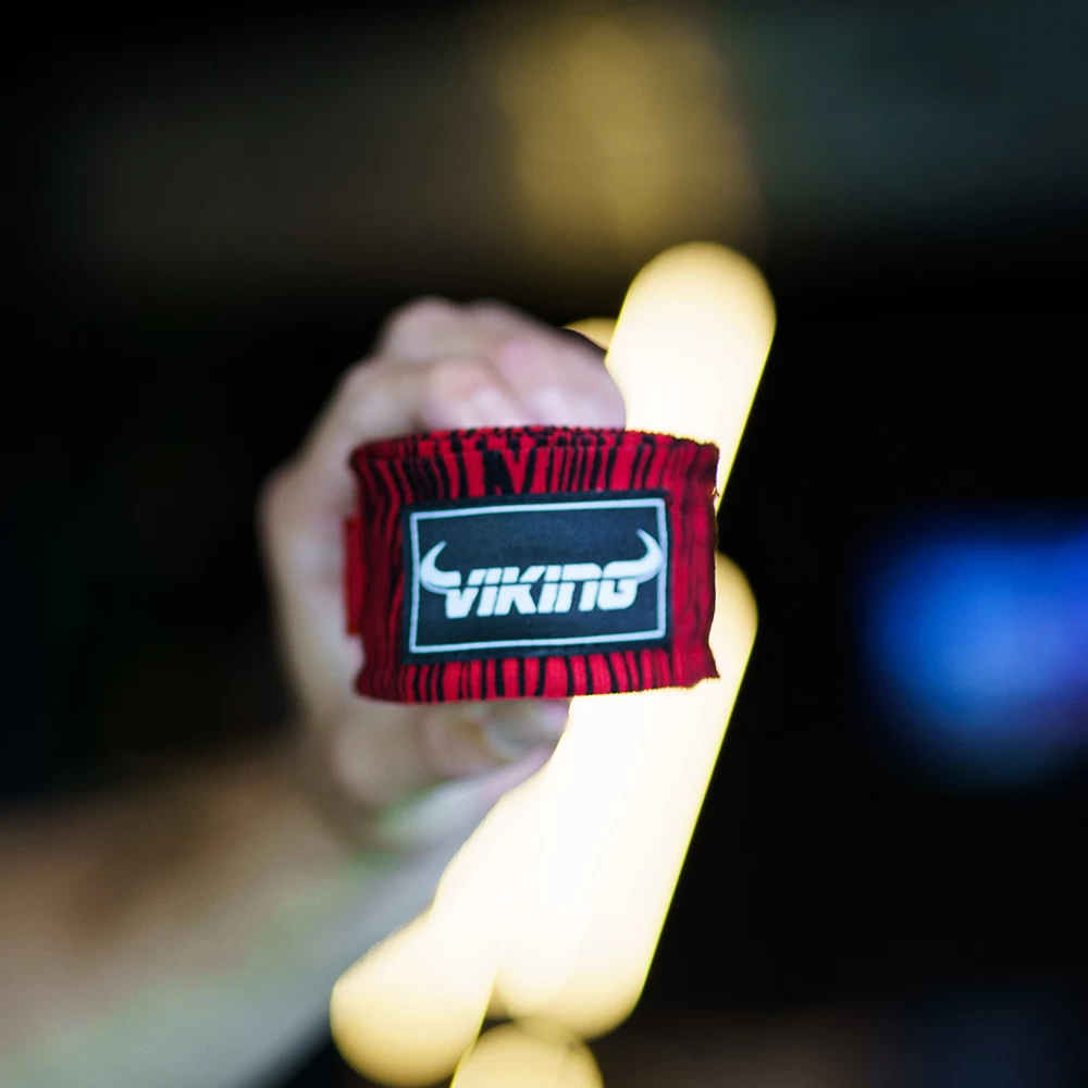 Viking Striped Hand Wraps 4.5 M - MMA Factory 4 Viking Striped Hand Wraps 4.5 M - MMA Factory - Image 2