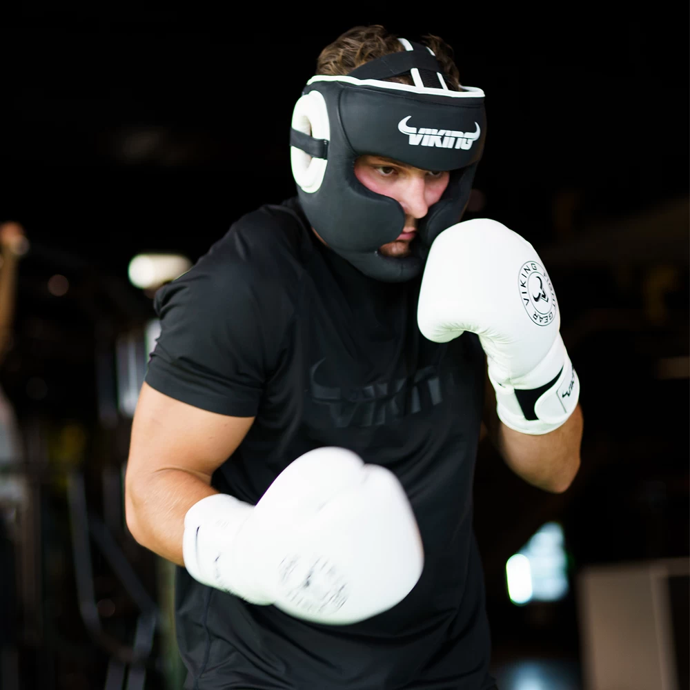 Viking Immortal Matte Leather Head Gear - MMA Factory 14 Viking Immortal Matte Leather Head Gear - MMA Factory - Image 12