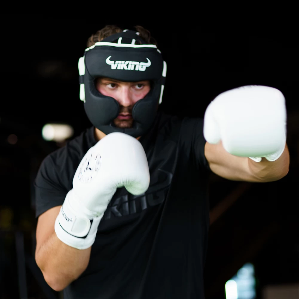 Viking Immortal Matte Leather Head Gear - MMA Factory 15 Viking Immortal Matte Leather Head Gear - MMA Factory - Image 13