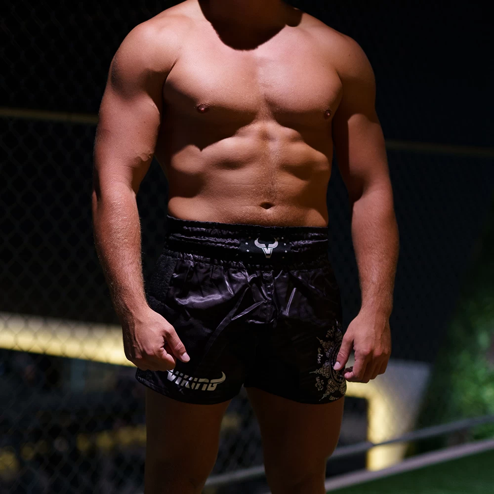 Viking Stripe Muay Thai Shorts - MMA Factory 11 Viking Stripe Muay Thai Shorts - MMA Factory - Image 9