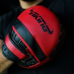 Viking Mavric Pro Leather Focus Mitts - MMA Factory -Boxing Equipment Store Viking Pads 1000 31