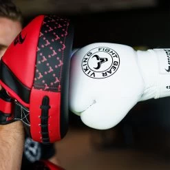 Viking Mavric Pro Leather Focus Mitts - MMA Factory -Boxing Equipment Store Viking Pads 1000 34