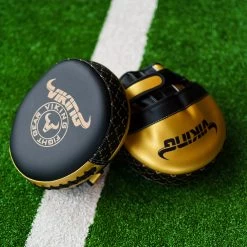 Viking Mavric Pro Leather Focus Mitts - MMA Factory -Boxing Equipment Store Viking Pads 1000 46