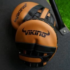 Viking Mavric Pro Leather Focus Mitts - MMA Factory -Boxing Equipment Store Viking Pads 1000 51