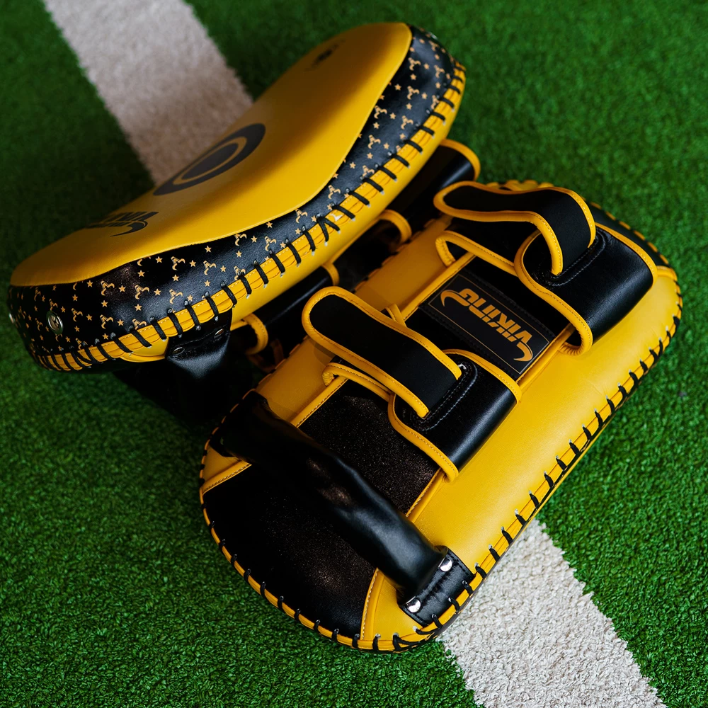 Viking Diablo Curved Pro Leather Thai Pads (Heavy Duty) - MMA Factory 18 Viking Diablo Curved Pro Leather Thai Pads (Heavy Duty) - MMA Factory - Image 16