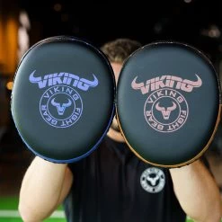 Viking Mavric Pro Leather Focus Mitts - MMA Factory -Boxing Equipment Store Viking Pads 1000 65