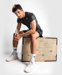 Venum Tempest 2.0 Rashguard - Short Sleeves - MMA Factory -Boxing Equipment Store aa485b8c308b39b0dba3f5e4dda90da51d115304 rashguards ss tempest2.0 black grey 08 1 1