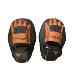 Viking Mavric XL Pro Leather Focus Mitts - MMA Factory 25 Viking Mavric XL Pro Leather Focus Mitts - MMA Factory -Boxing Equipment Store air thai pads brown4 1