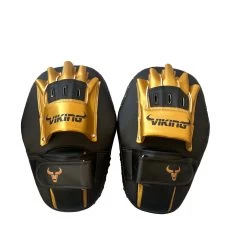 Viking Mavric XL Pro Leather Focus Mitts - MMA Factory 31 Viking Mavric XL Pro Leather Focus Mitts - MMA Factory -Boxing Equipment Store air thai pads gold 1