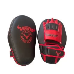 Viking Mavric XL Pro Leather Focus Mitts - MMA Factory 24 Viking Mavric XL Pro Leather Focus Mitts - MMA Factory -Boxing Equipment Store air thai pads red3