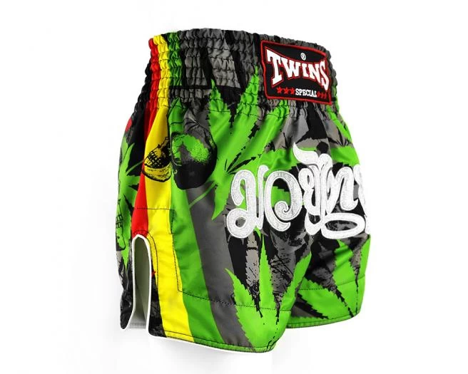 Twins Boxing Shorts - TBS-GRASS - MMA Factory 6 Twins Boxing Shorts - TBS-GRASS - MMA Factory - Image 4