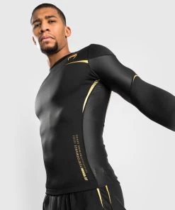 Venum Tempest 2.0 Rashguard - Long Sleeves - MMA Factory 20 Venum Tempest 2.0 Rashguard - Long Sleeves - MMA Factory -Boxing Equipment Store b95722107ceafc0c82bed48f897860f45c60f1df rashguards ls tempest2.0 black gold 07 1