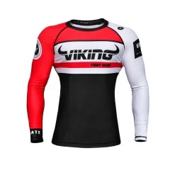 Viking Battle Rashguard - Long Sleeve - MMA Factory -Boxing Equipment Store battle rashred fs f