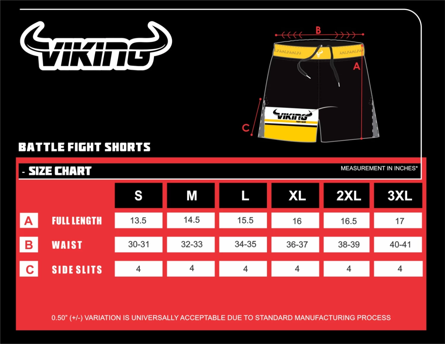 Viking Battle Shorts - MMA Factory 12 Viking Battle Shorts - MMA Factory - Image 10