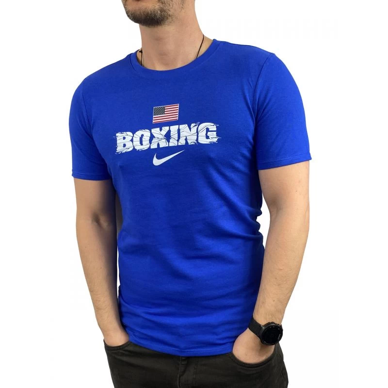 NIKE MEN'S BOXING USA FLAG TEE - MMA Factory 3 NIKE MEN'S BOXING USA FLAG TEE - MMA Factory