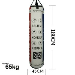 Shinobi Nations Leather Pro 6 Ft Banana Punching Bag - MMA Factory 20 Shinobi Nations Leather Pro 6 Ft Banana Punching Bag - MMA Factory -Boxing Equipment Store bluewhitered2 1080 1