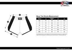 Fairtex Fade Muay Thai Shorts - BS1905 - MMA Factory 11 Fairtex Fade Muay Thai Shorts - BS1905 - MMA Factory -Boxing Equipment Store bs1901 02 sizing chart eng 5