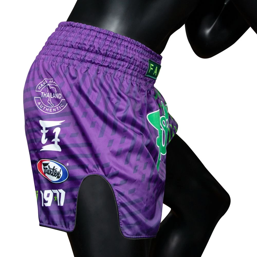Fairtex Muay Racer Purple Thai Shorts - BS1922 - MMA Factory 4 Fairtex Muay Racer Purple Thai Shorts - BS1922 - MMA Factory - Image 2