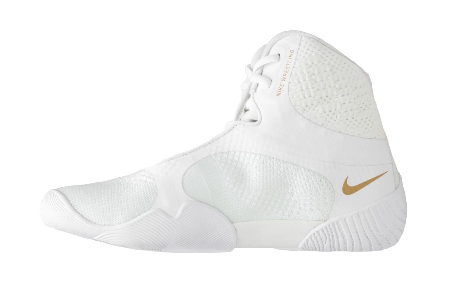 Nike Tawa Wrestling Shoes - White/Gold - MMA Factory 6 Nike Tawa Wrestling Shoes - White/Gold - MMA Factory - Image 4