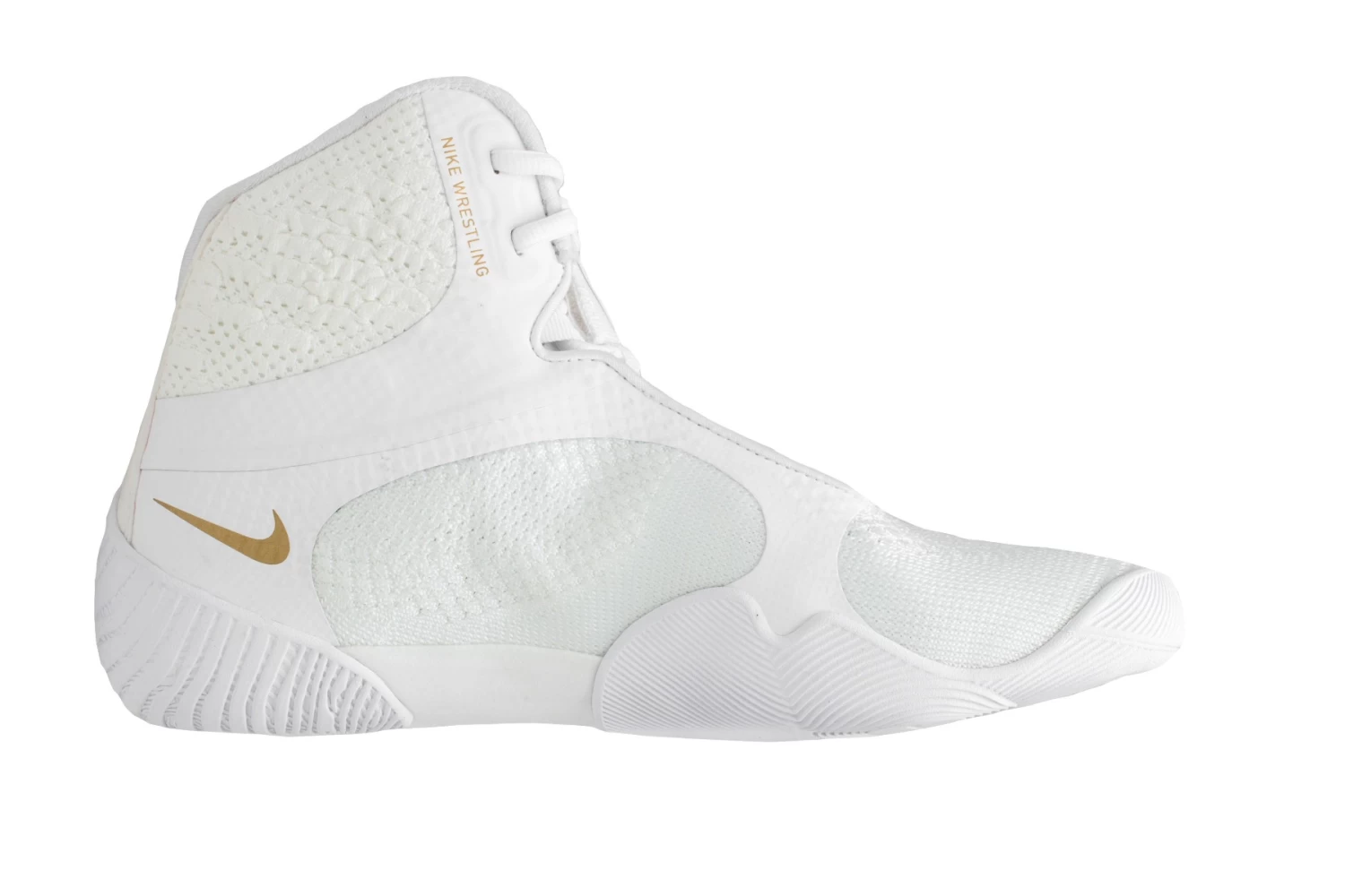 Nike Tawa Wrestling Shoes - White/Gold - MMA Factory 7 Nike Tawa Wrestling Shoes - White/Gold - MMA Factory - Image 5