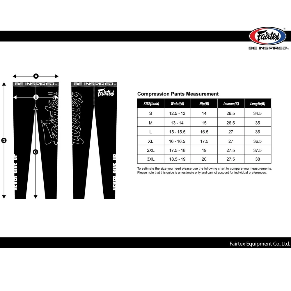 Fairtex Compression Pants - CP1 - MMA Factory 8 Fairtex Compression Pants - CP1 - MMA Factory - Image 6