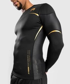 Venum Tempest 2.0 Rashguard - Long Sleeves - MMA Factory 18 Venum Tempest 2.0 Rashguard - Long Sleeves - MMA Factory -Boxing Equipment Store e1e5c8a4a1166b4c3ebf549c9cd2a355efdf4a02 rashguards ls tempest2.0 black gold 10 1