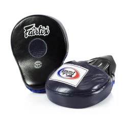 Fairtex FMV9 Ultimate Contoured Focus Mitts - MMA Factory 13 Fairtex FMV9 Ultimate Contoured Focus Mitts - MMA Factory -Boxing Equipment Store fmv9 black blue 01 1