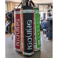 Shinobi Nations Leather Pro 6 Ft Banana Punching Bag - MMA Factory 22 Shinobi Nations Leather Pro 6 Ft Banana Punching Bag - MMA Factory -Boxing Equipment Store group0 1080