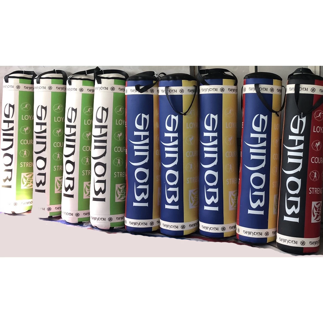 Shinobi Nations Leather Pro 6 Ft Banana Punching Bag - MMA Factory 10 Shinobi Nations Leather Pro 6 Ft Banana Punching Bag - MMA Factory - Image 8