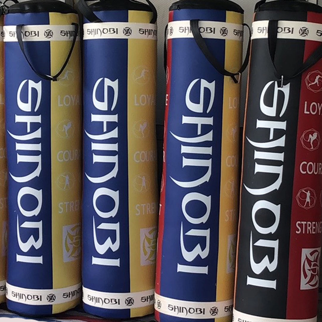 Shinobi Nations Leather Pro 6 Ft Banana Punching Bag - MMA Factory 15 Shinobi Nations Leather Pro 6 Ft Banana Punching Bag - MMA Factory - Image 13