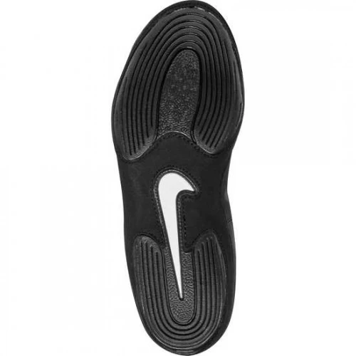 Nike Inflict 3 Wrestling Shoes - Black/Metallic Silver - MMA Factory 7 Nike Inflict 3 Wrestling Shoes - Black/Metallic Silver - MMA Factory - Image 5