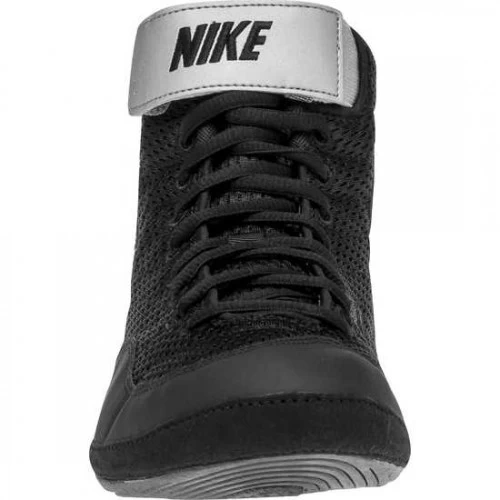 Nike Inflict 3 Wrestling Shoes - Black/Metallic Silver - MMA Factory 5 Nike Inflict 3 Wrestling Shoes - Black/Metallic Silver - MMA Factory - Image 3
