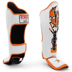 Yokkao Pad Thai Shin Guards - MMA Factory 9 Yokkao Pad Thai Shin Guards - MMA Factory -Boxing Equipment Store pad thai shinguards white 3 1000