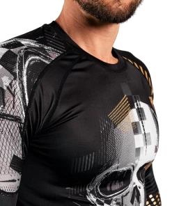 Venum Skull Rashguard - Long Sleeve - MMA Factory 20 Venum Skull Rashguard - Long Sleeve - MMA Factory -Boxing Equipment Store rash ls skull black sd 08 1 900x 1