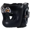 Rival RHGFS3 Face-Saver Headgear - MMA Factory -Boxing Equipment Store rhgfs3 black 2048x 1