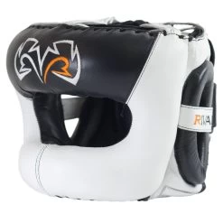 Rival RHGFS3 Face-Saver Headgear - MMA Factory -Boxing Equipment Store rhgfs3 white 2048x 1