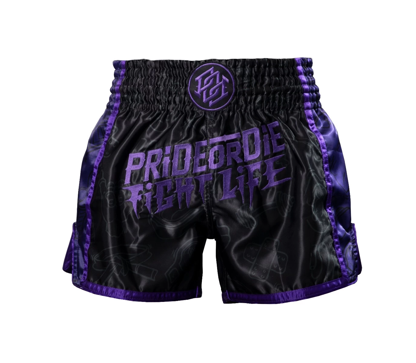 Pride Or Die Fight Life Muay Thai Shorts - MMA Factory 4 Pride Or Die Fight Life Muay Thai Shorts - MMA Factory - Image 2