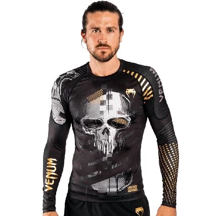 Venum Skull Rashguard - Long Sleeve - MMA Factory 3 Venum Skull Rashguard - Long Sleeve - MMA Factory